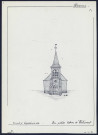 Tilloy-Floriville : la petite église d'Hélicourt - (Reproduction interdite sans autorisation - © Claude Piette)