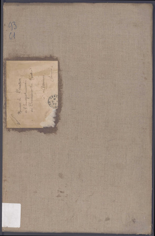 Table des successions et absences du bureau de Péronne