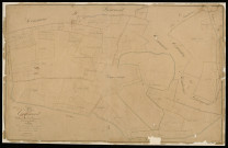 Plan du cadastre napoléonien - Guyencourt-Saulcourt (Guyencourt) : Guyencourt, A1