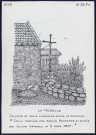 La Hérelle (Oise) : calvaire et dalle funéraire - (Reproduction interdite sans autorisation - © Claude Piette)