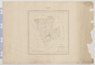 Plan du cadastre rénové - Cachy : tableau d'assemblage (TA)