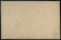 Plan du cadastre napoléonien - Vismes : Hantecourt, D