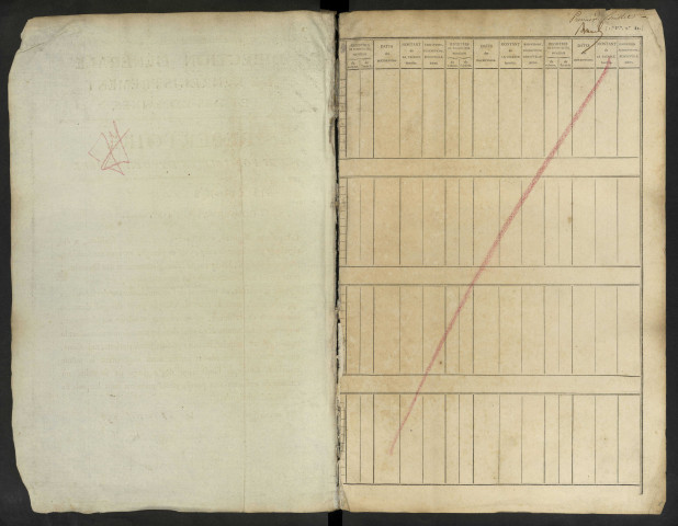 Répertoire des formalités hypothécaires, du 14/11/1830 au 07/03/1831, volume 185 (Conservation des hypothèques d'Amiens)