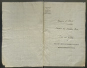 Tirage au sort (arrondissement de Péronne) de l'année 1820