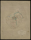 Plan du cadastre napoléonien - Languevoisin-Quiquery (Languevoisin) : tableau d'assemblage