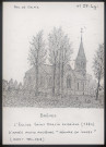 Brêmes (Pas-de-Calais) : église Saint-Martin - (Reproduction interdite sans autorisation - © Claude Piette)
