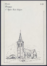 Huppy : l'église Saint-Sulpice - (Reproduction interdite sans autorisation - © Claude Piette)