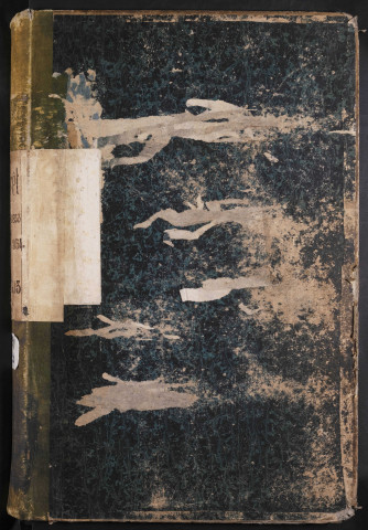 Maison d'arrêt d'Amiens. Arrêt. Registre d'écrou : numéros 1 à 603. 29 octobre 1853 - 04 août 1854