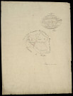 Plan du cadastre napoléonien - Fonches-Fonchette (Fonchette) : tableau d'assemblage