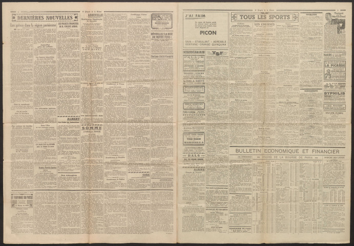 Le Progrès de la Somme, numéro 20730, 13 juin 1936