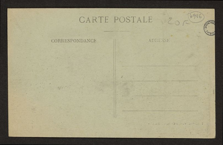 VILLERS-BRETONNEUX EN 1918. LE CHATEAU