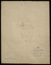 Plan du cadastre napoléonien - Bouvincourt-en-Vermandois (Bouvincourt) : tableau d'assemblage