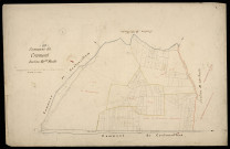 Plan du cadastre napoléonien - Cramont : D1
