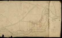 Plan du cadastre napoléonien - Hombleux : Baquencourt, développement de E