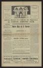 Bulletin mensuel de l'amicale des supporters de l'Amiens Athlétic Club (nouvelle édition) - Saison 1929-1930