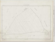 Plan du cadastre rénové - Flaucourt : section Z2