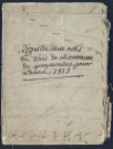 Quevauvillers : naissances, mariages, décès (1813-1825)