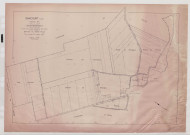 Plan du cadastre rénové - Sancourt : section ZA