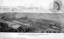 Exposition Internationale d'Amiens 1906. Vue à vol d'oiseau