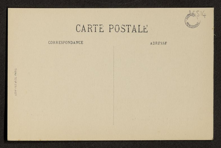 GUERRE 1914. VIFFORT A SAUTE AVEC LES BATTERIES ALLEMANDES