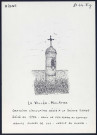 La Vallée-Mulâtre (Aisne) : oratoire circulaire dédiée à la Sainte-Vierge - (Reproduction interdite sans autorisation - © Claude Piette)