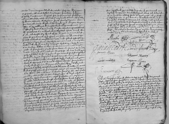 Etude de Me François Lecaron à Amiens (étude n°11). Minutes des années 1647-1648