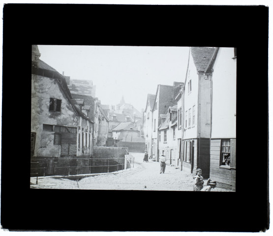 Amiens rue du milieu de la Veillière - 1906