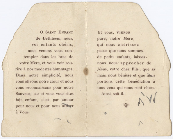 O Saint Enfant de Bethléem. L'Enfant-Jésus. Consécration à l'Enfant-Jésus