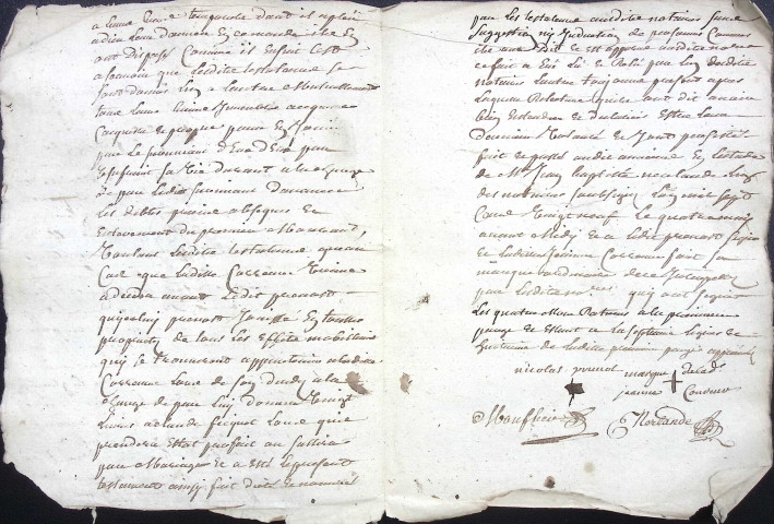 Etude de Me Jean-Baptiste Nerlande à Amiens (étude n°22). Minutes des années 1713-1729