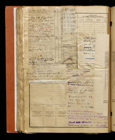 Debuire, Henri, né le 19 novembre 1892 à Bellancourt (Somme), classe 1912, matricule n° 635, Bureau de recrutement d'Amiens