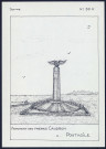 Ponthoile : monument des frères Caudron - (Reproduction interdite sans autorisation - © Claude Piette)
