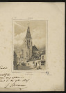 Cathédrale d'Amiens. Vie de Saint-Jean Baptiste. Somme, église de Conty