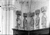 Saint-Riquier. Eglise, cinq statue dans une Chapelle dont Sainte Véronique