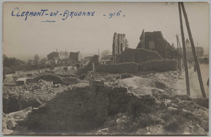 CLERMONT-EN-ARGONNE 1916