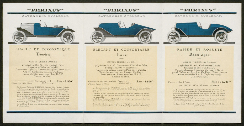 Publicités automobiles : Phrixus