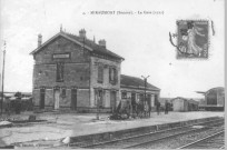 Miraumont (Somme). La Gare (1922)