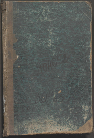 Table des successions et absences du bureau de Sains-en-Amiénois