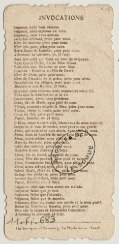 Notre Dame de Lourdes