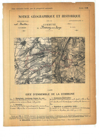 Ailly-sur-Noye (Berny-Sur-Noye) : notice historique et géographique sur la commune
