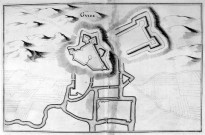 Plan géométral de l'enceinte fortifiée de la ville de Guise