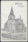 Belleuse : l'église en 1918 - (Reproduction interdite sans autorisation - © Claude Piette)