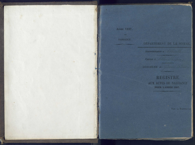 Grand-Laviers : naissances, mariages, décès (1857-1872)