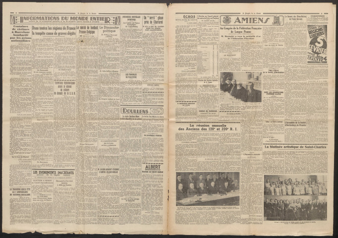 Le Progrès de la Somme, numéro 21325, 31 janvier 1938