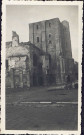 Abbeville. Restes de l'Hôtel de ville, ruines du 19 mai 1940