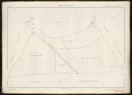 Plan du cadastre rénové - Woincourt : section B1