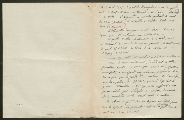 Témoignage de Thurillet, Pierre (Docteur) et correspondance avec Jacques Péricard