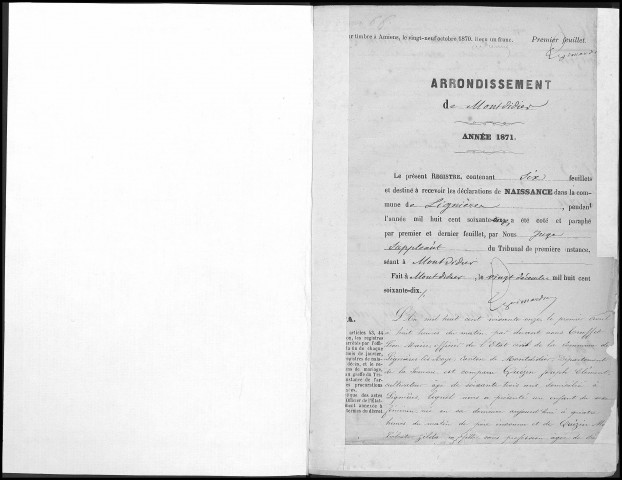 Lignières-lès-Roye : naissances, mariages, décès