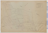Plan du cadastre rénové - Allonville : section D