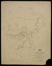 Plan du cadastre napoléonien - Davenescourt : tableau d'assemblage