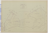 Plan du cadastre rénové - Brouchy : section D1